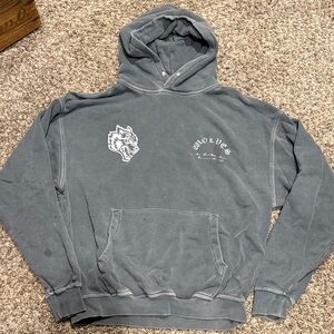 blue/gray heavy darc sport hoodie